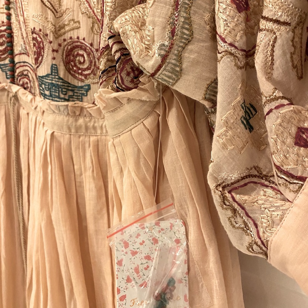 RARE FREE PEOPLE Midi Mesa Dress - Picture 4 of 7
